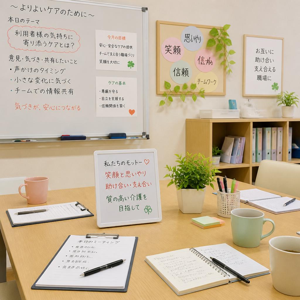 5. スタッフ同士のサポート体制