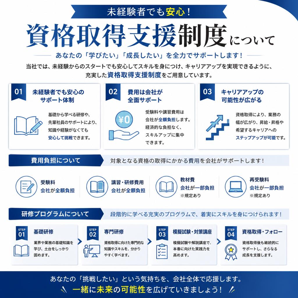資格取得支援制度