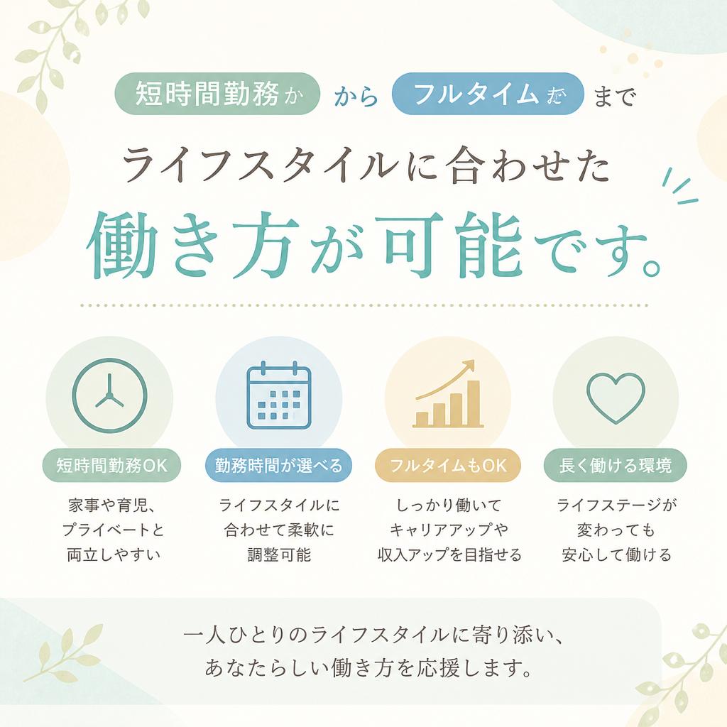 柔軟な勤務時間