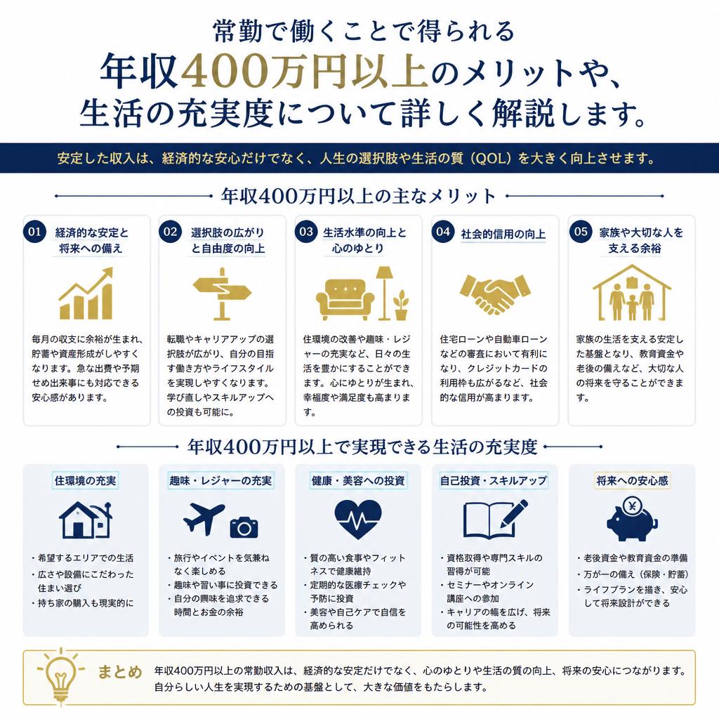 高収入で安定した常勤職