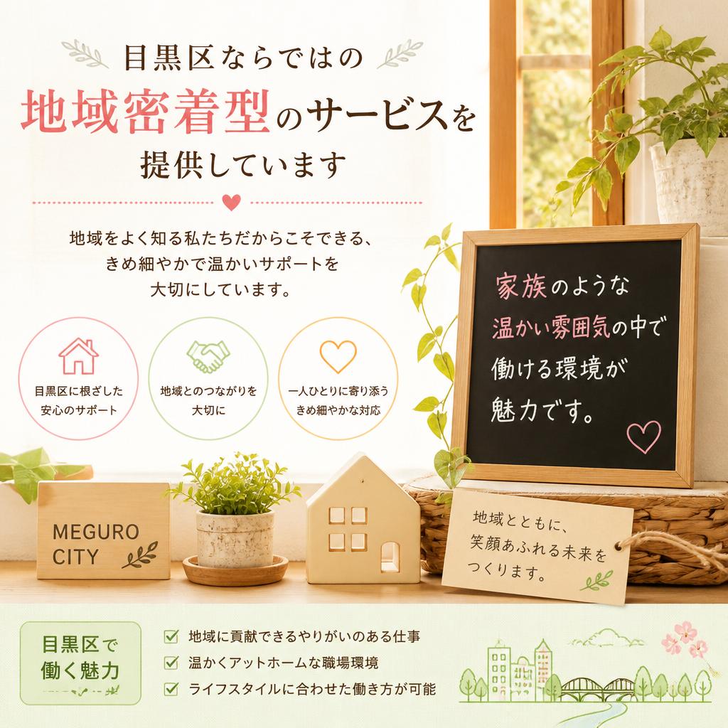 目黒区での働きやすさ