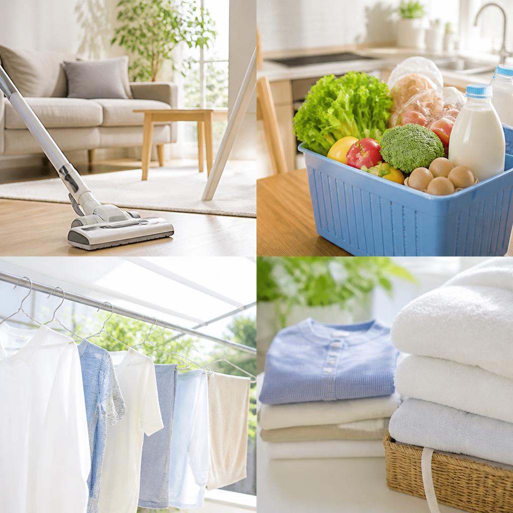 目黒区での生活支援、掃除、洗濯、買い物は私たちにお任せ！