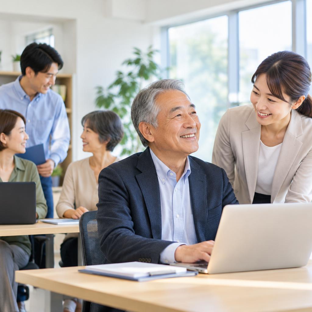 職員の定年制を廃止。働き続けたい気持ちを大切にします