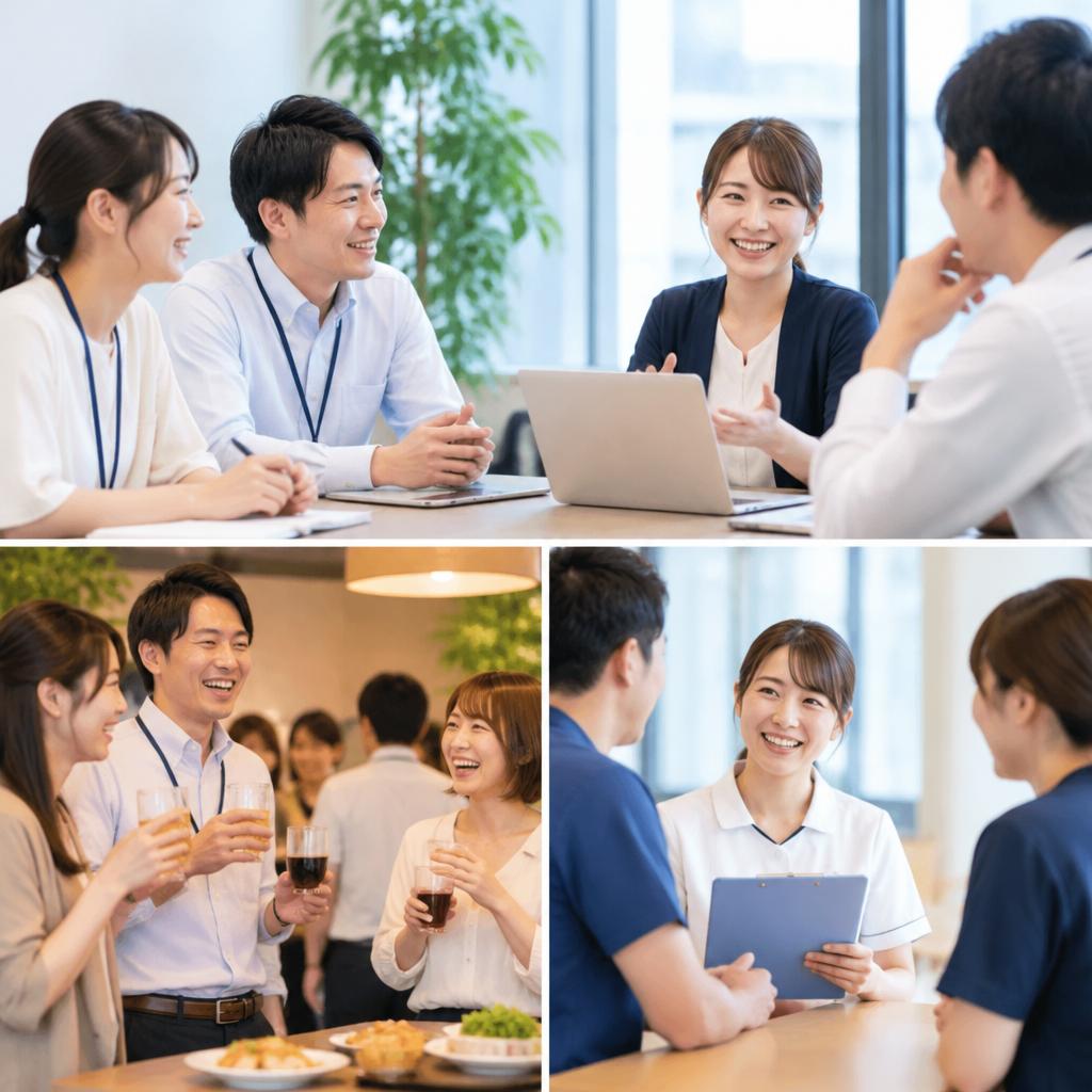 一人で抱え込まない。職員同士で支え合う職場づくり